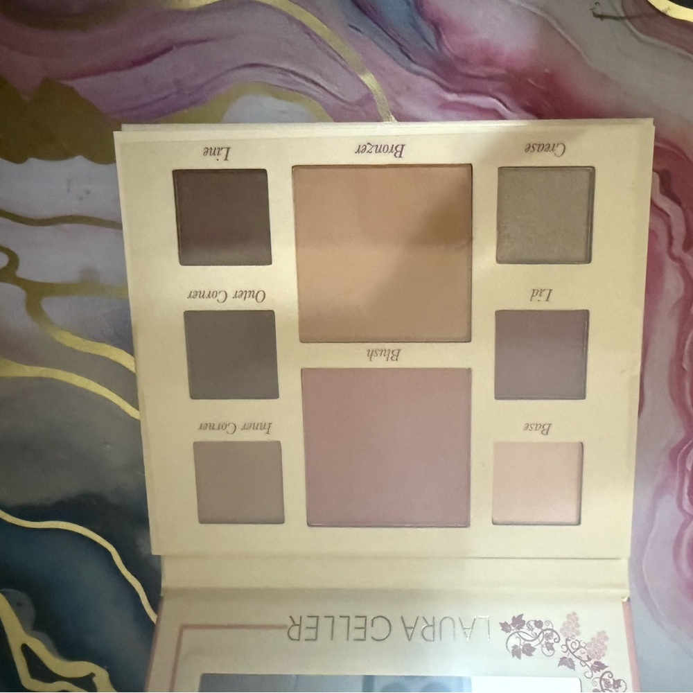 Laura Geller City Lights Face Palette in Pink and Gold - Picture 2 of 2